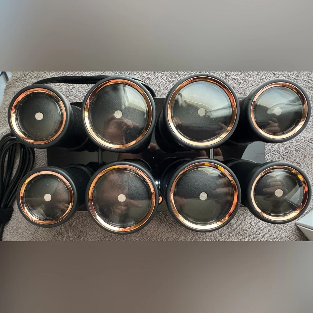 T3 Black Volumizing Hot Rollers Lux Set - Picture 2 of 13
